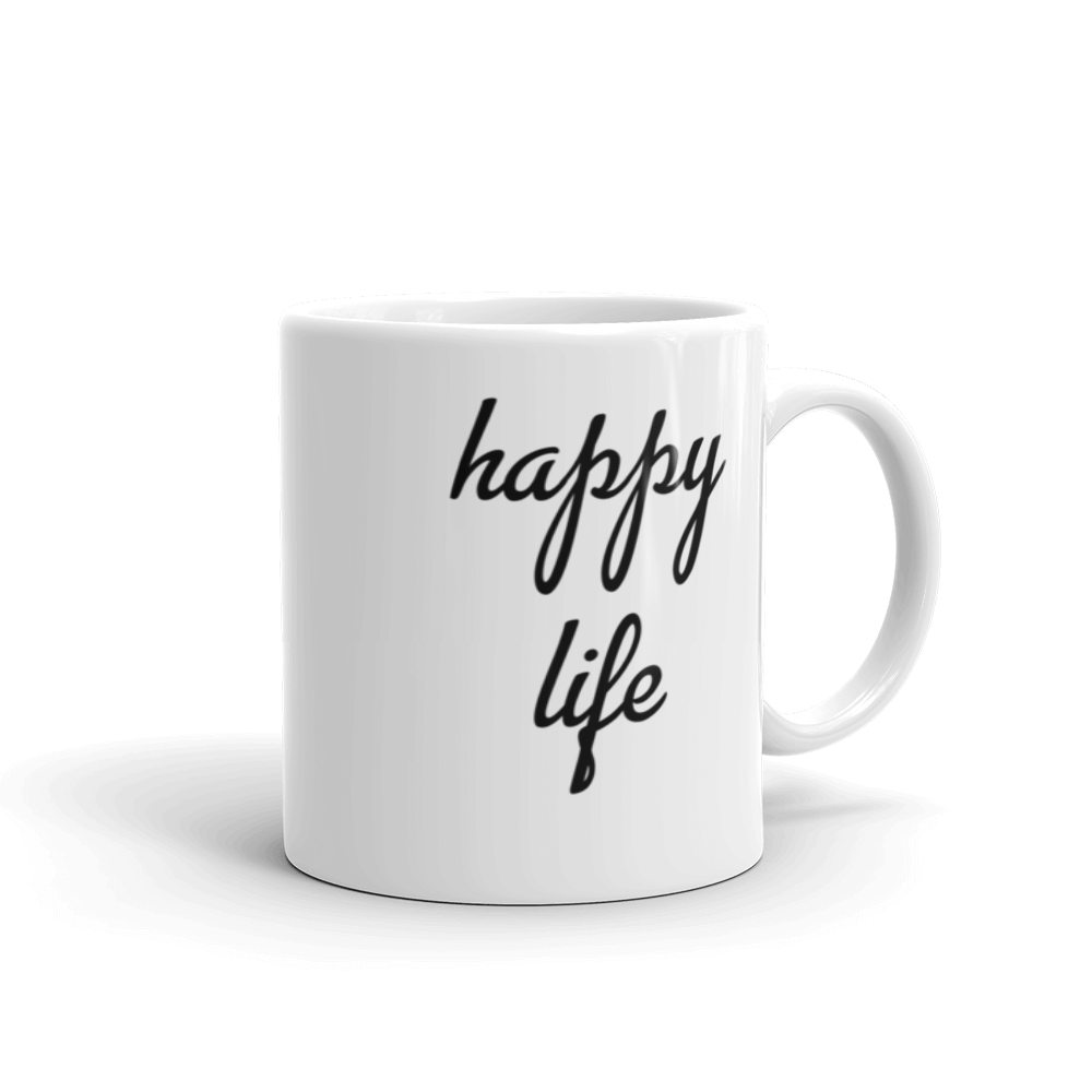 Happy Life Mug