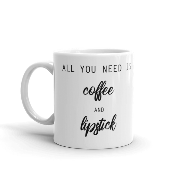 Coffee & Lipstick Mug