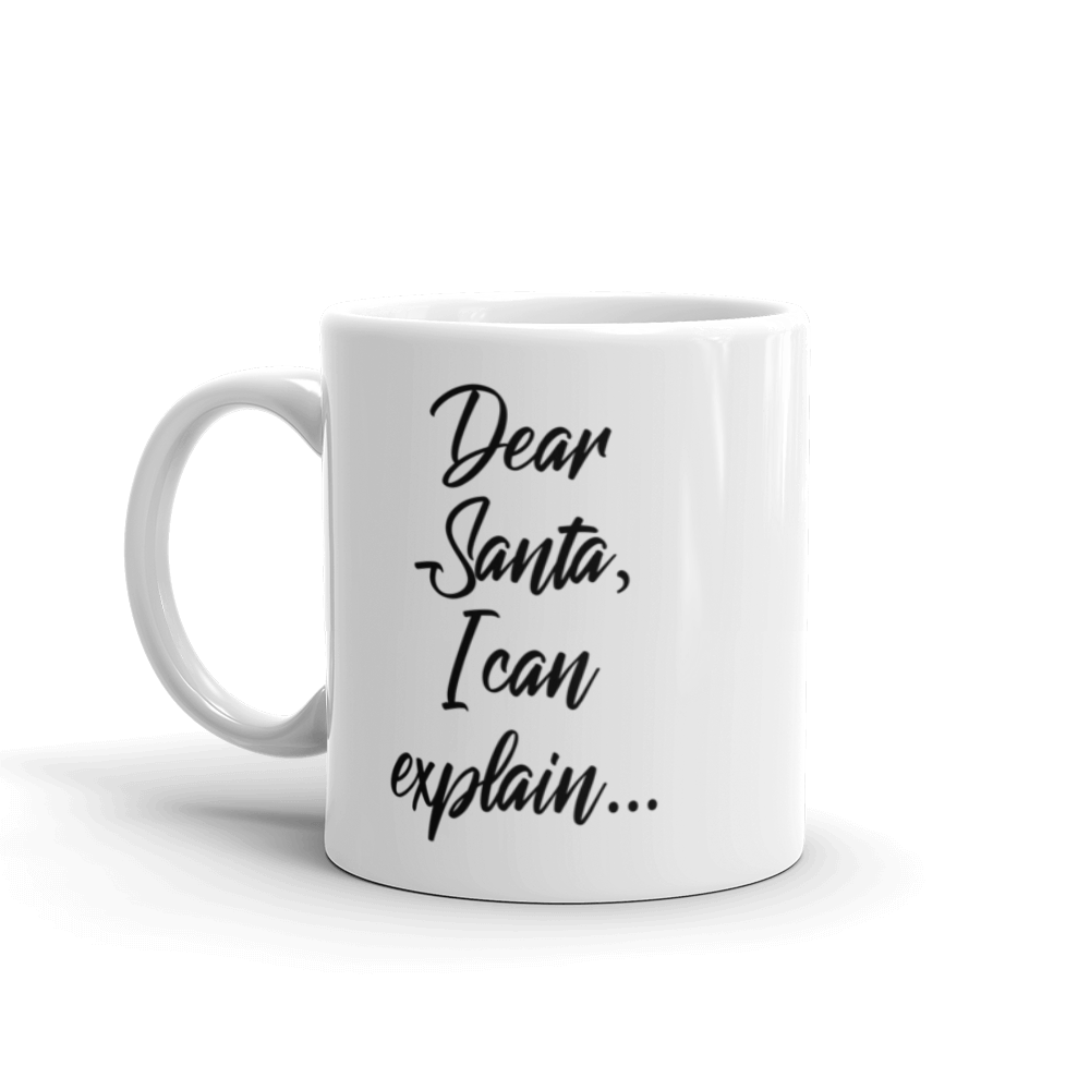 Dear Santa Christmas Mug