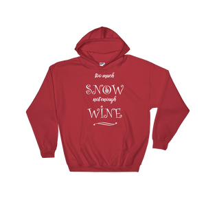 Snow & Wine Christmas Hoodie