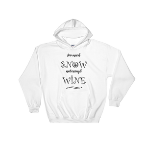 Snow & Wine Christmas Hoodie