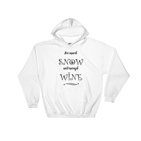 Snow & Wine Christmas Hoodie