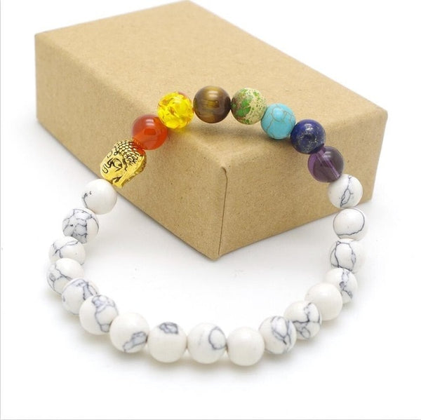 7 Chakra Stones Bracelet