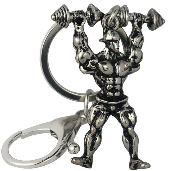 Strong Man Keychain