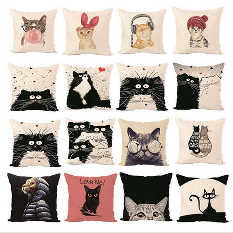 Cat Pillow Cases